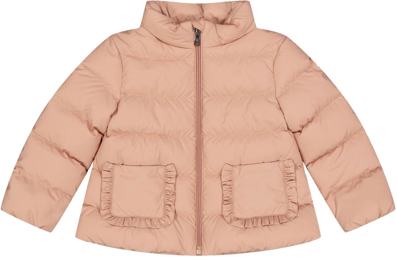 Moncler Moncler Onica Baby Meisjes Winterjas In Licht Roze Roze