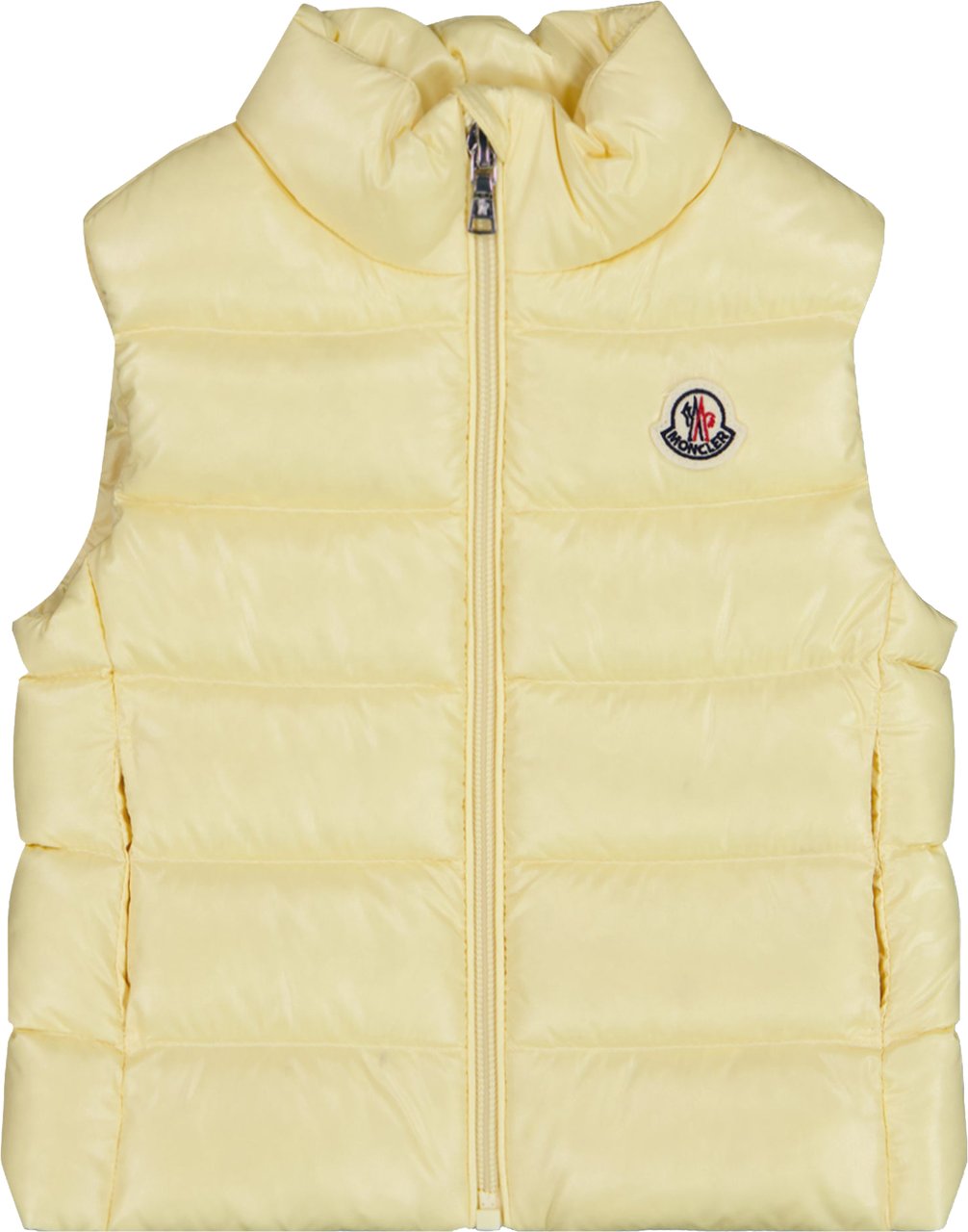 Moncler Ghany Baby Meisjes Bodywarmer In Geel Geel
