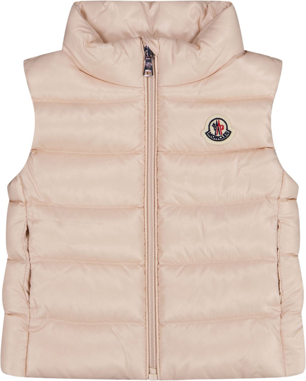 Moncler Ghany Baby Meisjes Bodywarmer In Licht Roze Roze