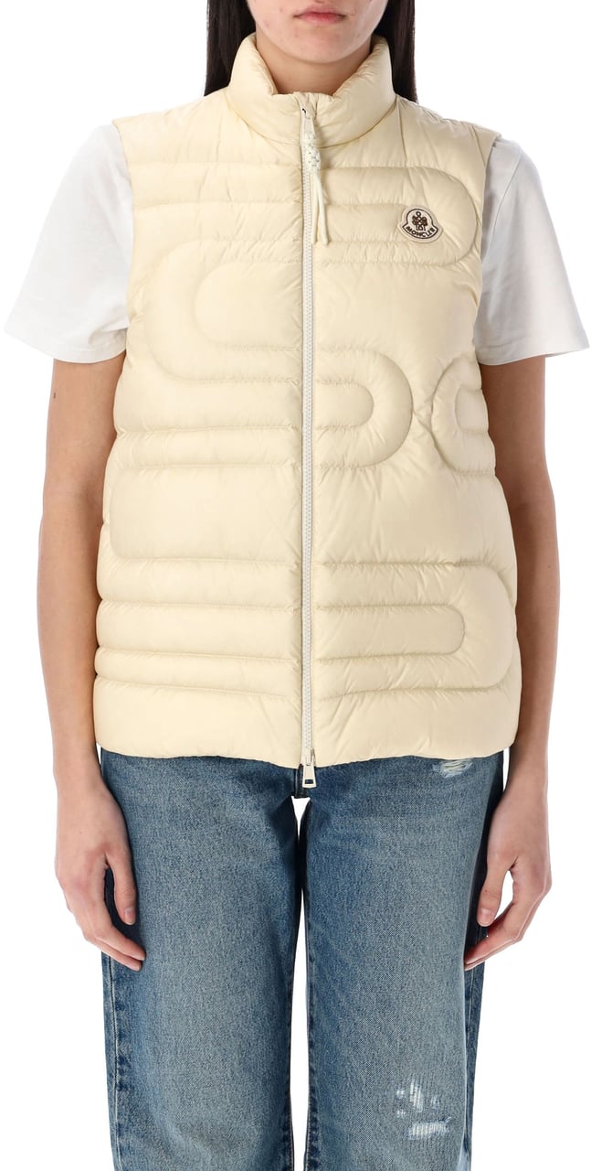 Moncler Xihu Vest Bianco Wit