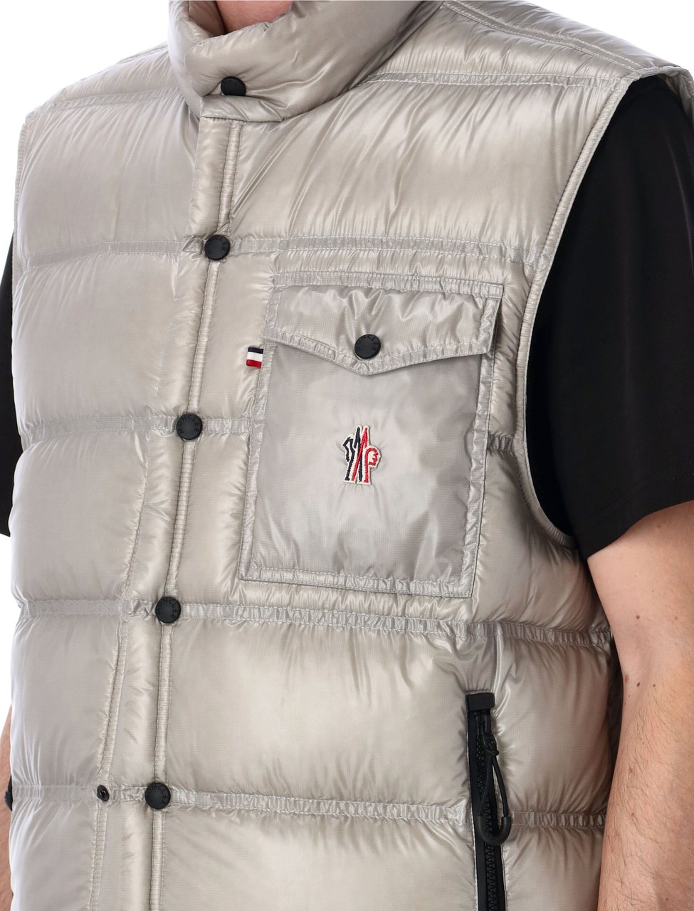 Moncler Nantu Vest Grigio Grijs