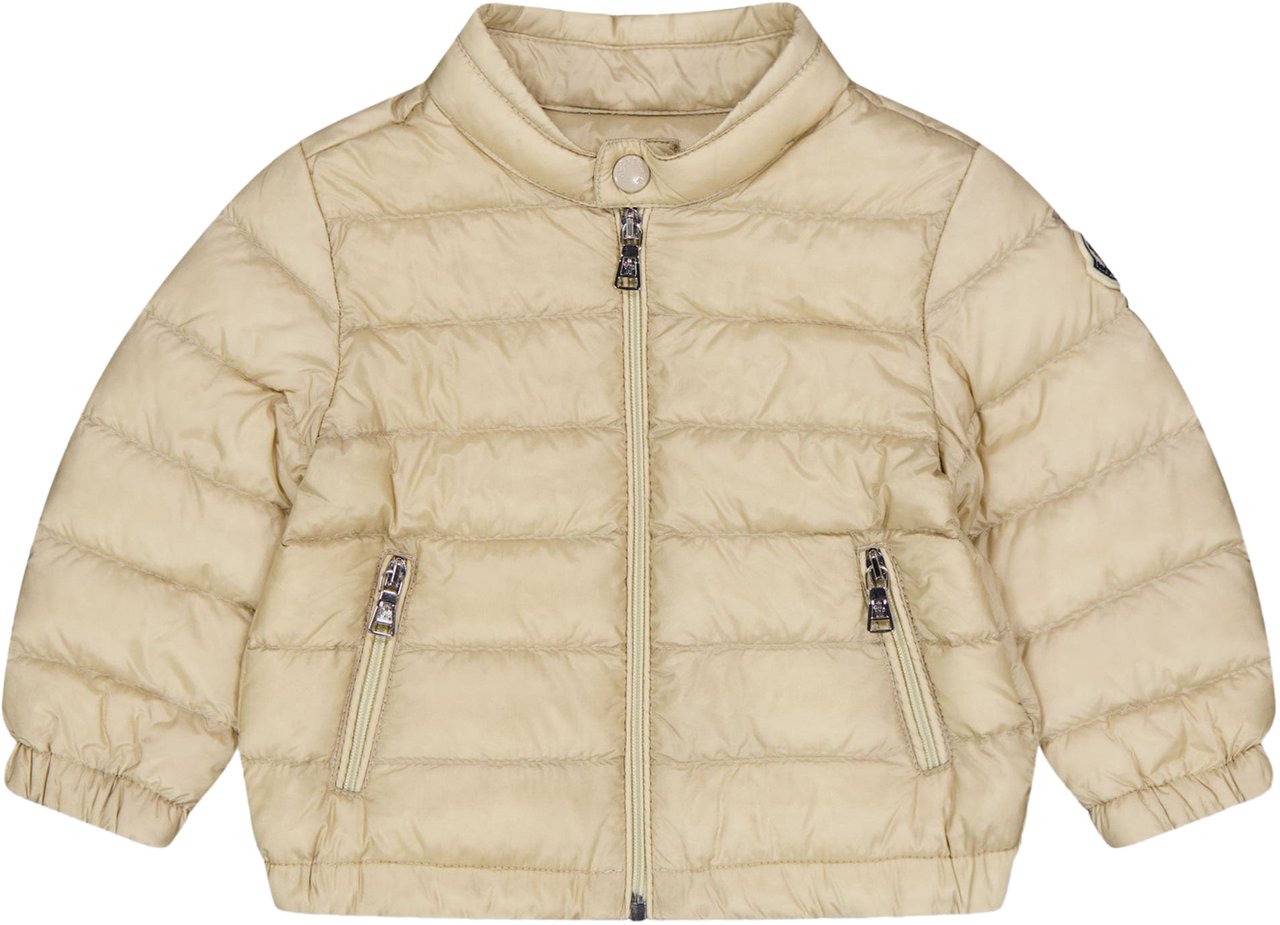 Moncler Moncler Acorus Baby Jongens Tussenjas In Beige Beige