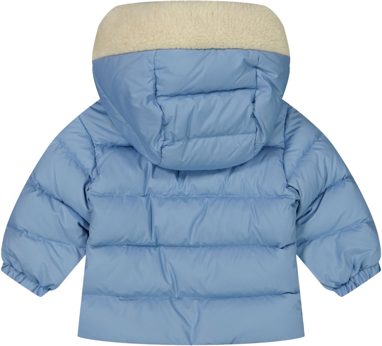 Moncler Moncler Kesimur Baby Jongens Winterjas In Licht Blauw Blauw