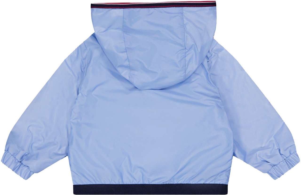 Moncler Moncler Anton Baby Jongens Zomerjas In Licht Blauw Blauw