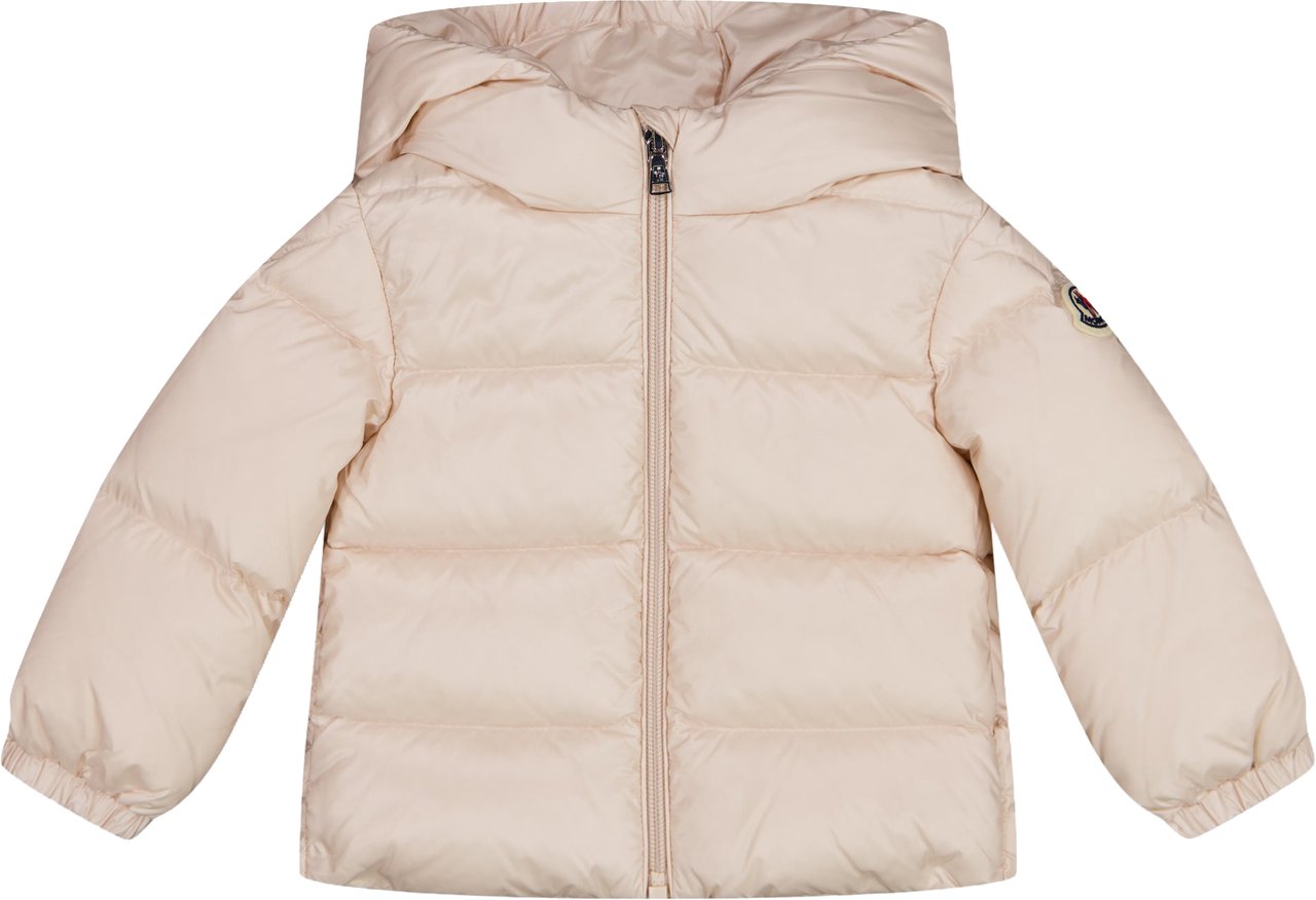 Moncler Sharon Baby Unisex Winterjas In Licht Roze Roze