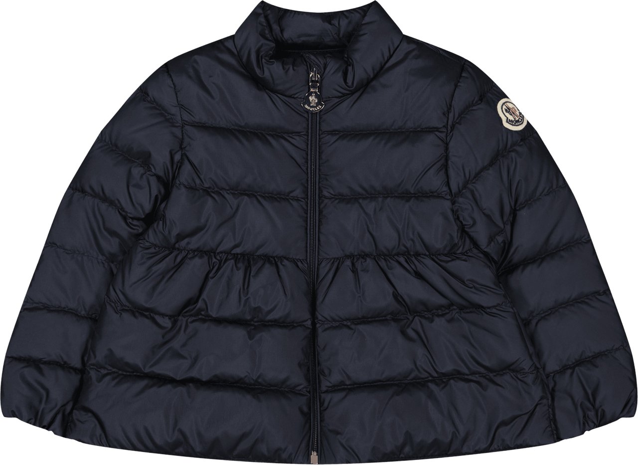 Moncler Baby Meisjes Jas Navy Blauw