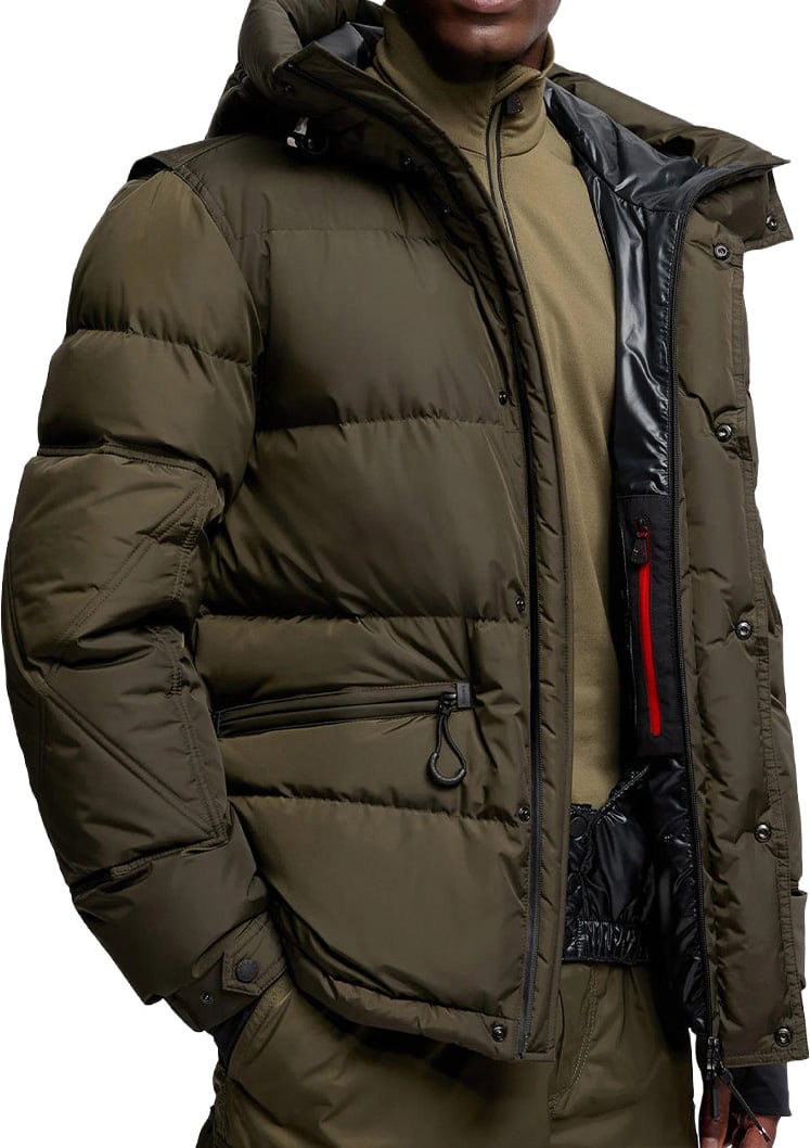 Moncler Down Jacket Darkgreen Donkergroen