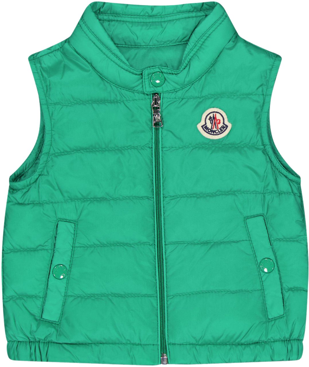Moncler Moncler New Amaury Baby Jongens Bodywarmer In Groen Groen