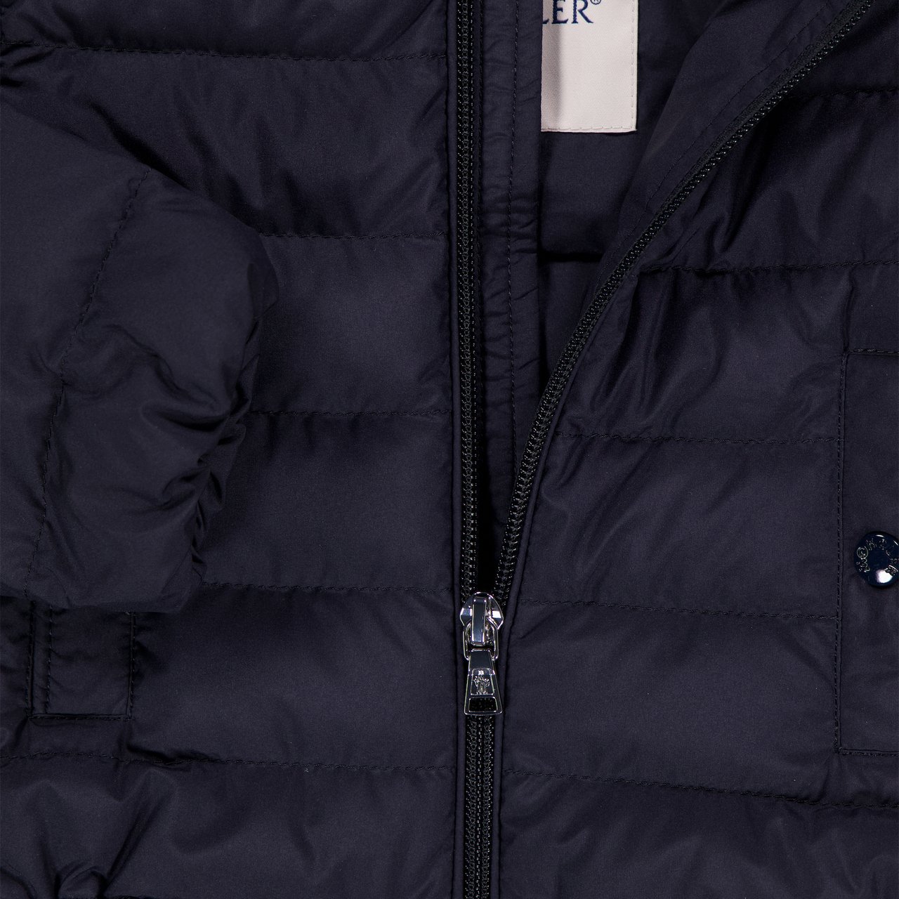 Moncler Moncler Dilar Baby Jongens Tussenjas In Navy Blauw