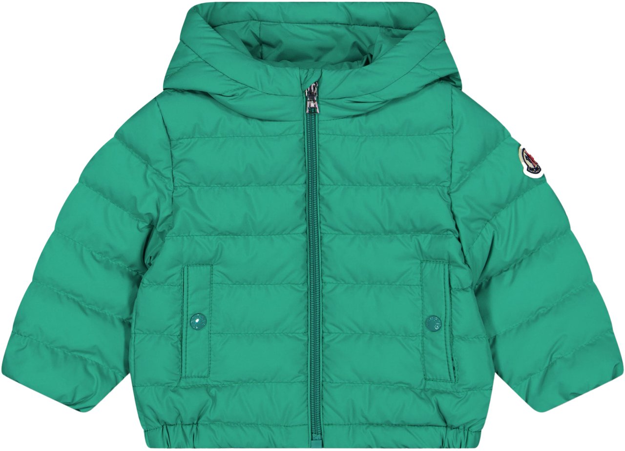 Moncler Moncler Dilar Baby Jongens Tussenjas In Groen Groen