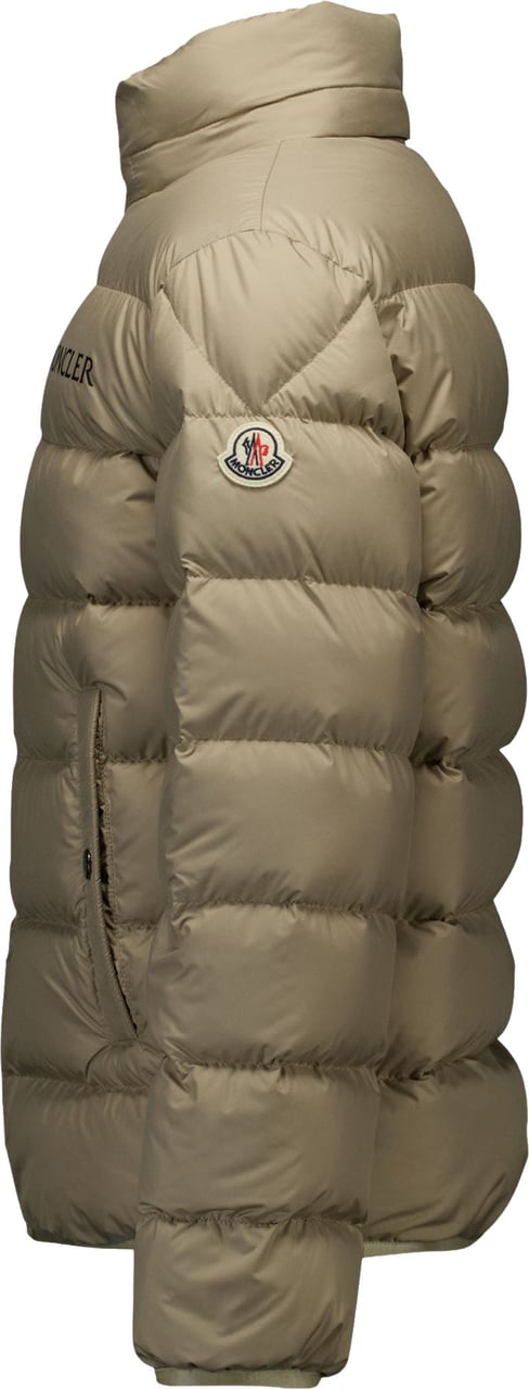 Moncler Moncler Bajan Kinder Jongens Winterjas In Beige Beige