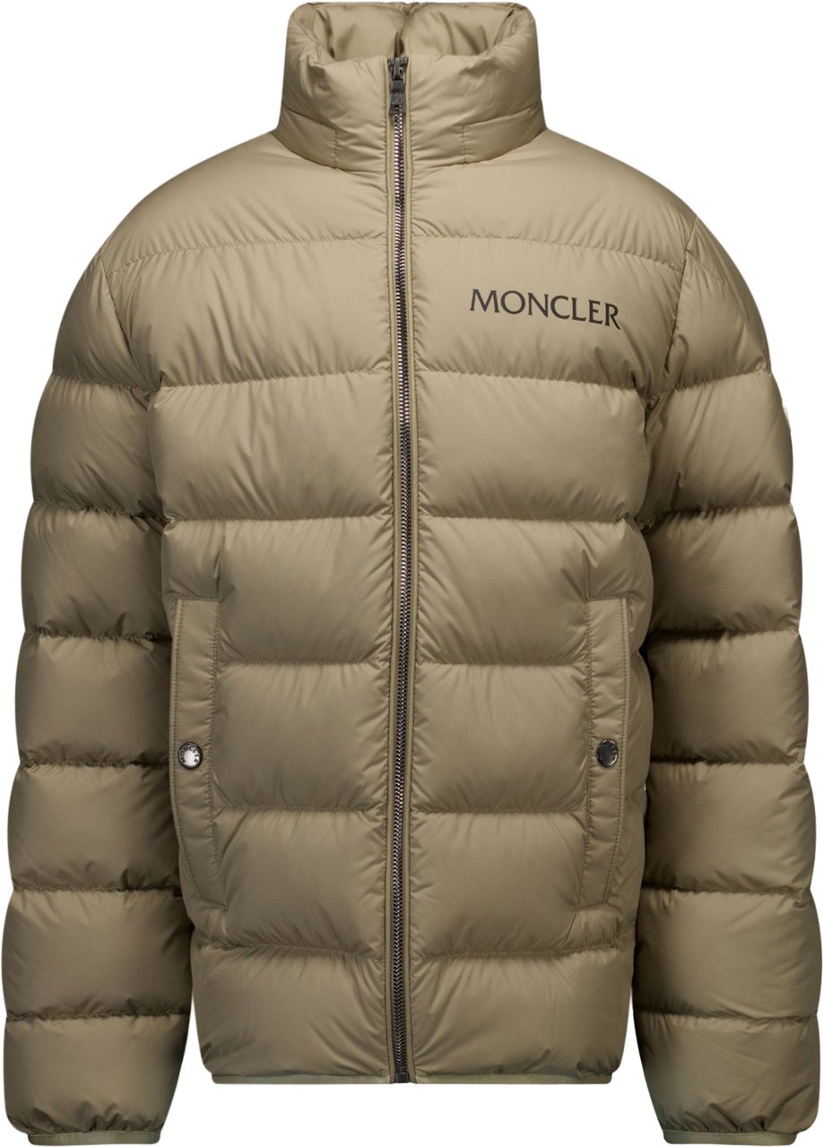 Moncler Moncler Bajan Kinder Jongens Winterjas In Beige Beige