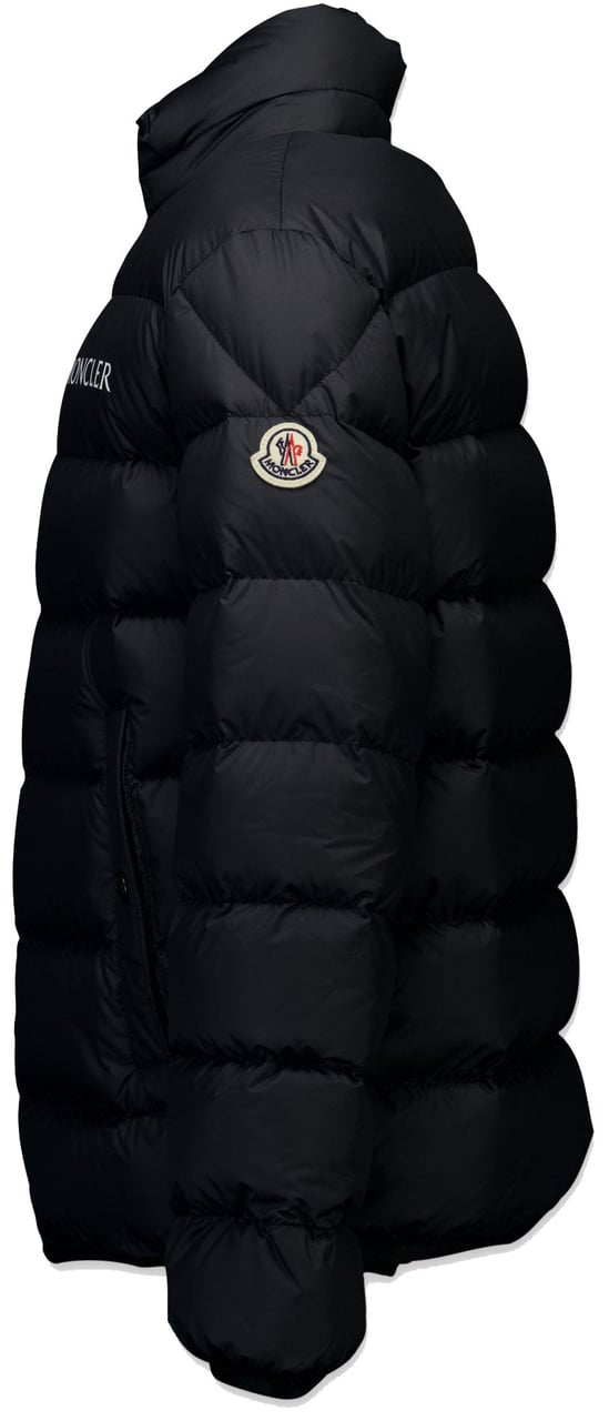 Moncler Moncler Bajan Kinder Jongens Winterjas In Zwart Zwart