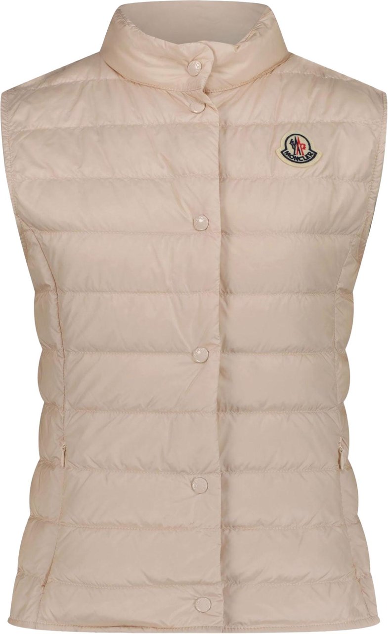 Moncler Moncler Kinder Meisjes Bodywarmer In Licht Roze Roze