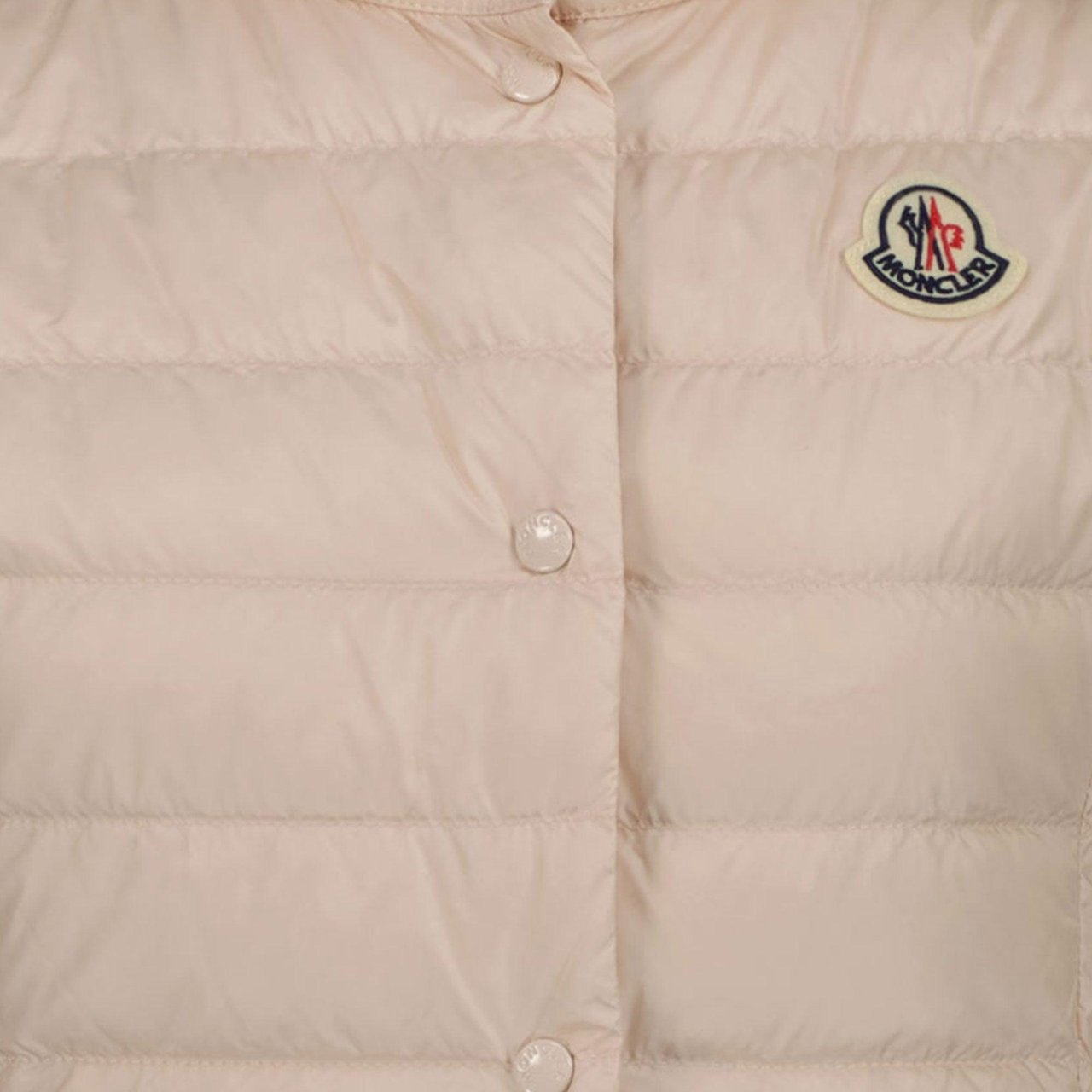 Moncler Moncler Kinder Meisjes Bodywarmer In Licht Roze Roze