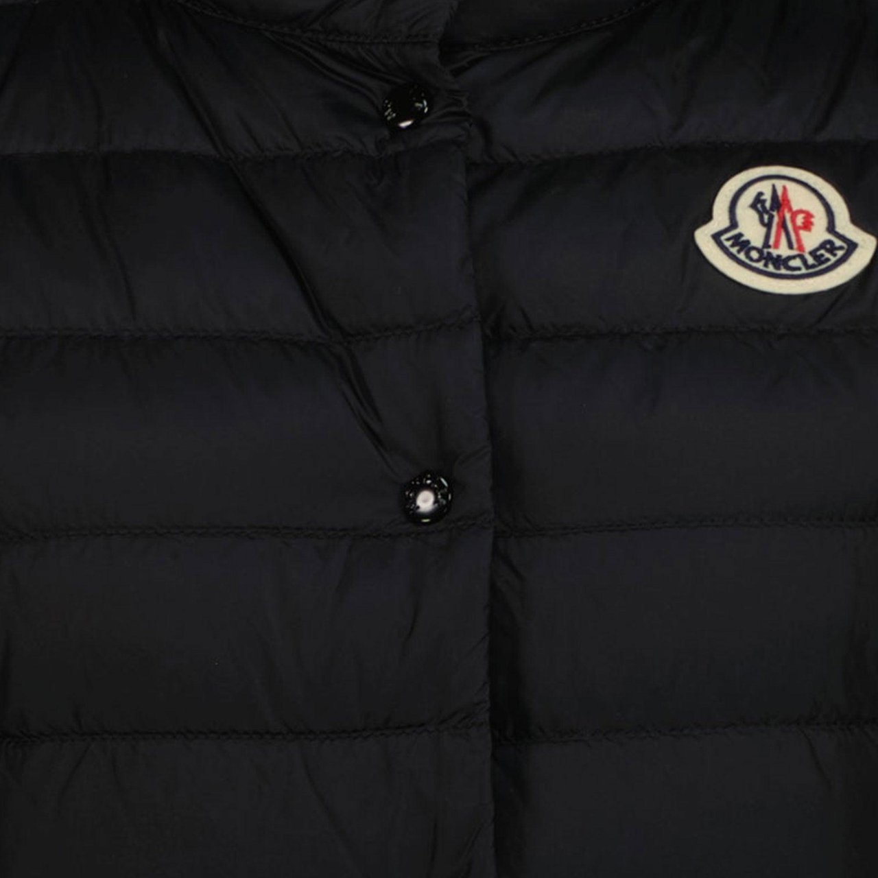 Moncler Kinder Meisjes Bodywarmer In Zwart Zwart