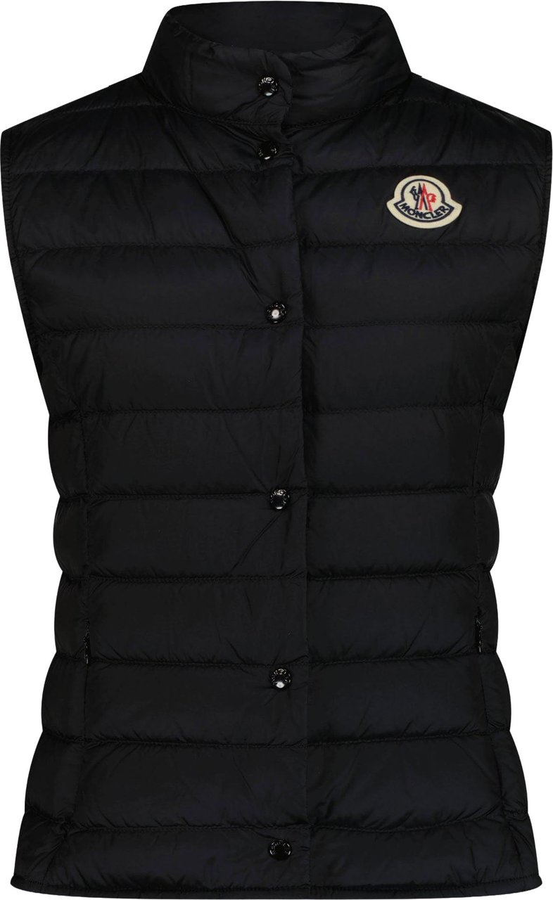 Moncler Kinder Meisjes Bodywarmer In Zwart Zwart