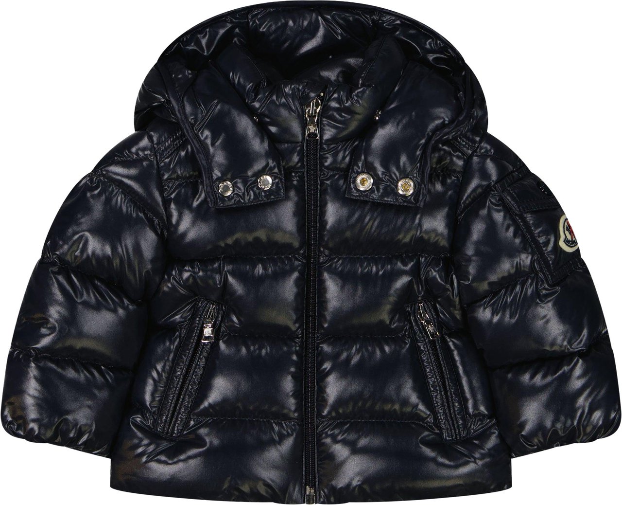 Moncler Maya Baby Jongens Winterjas Navy Blauw