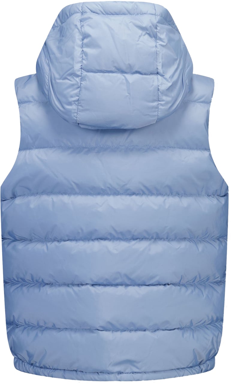 Moncler Moncler Fudo Kinder Jongens Bodywarmer In Licht Blauw Blauw