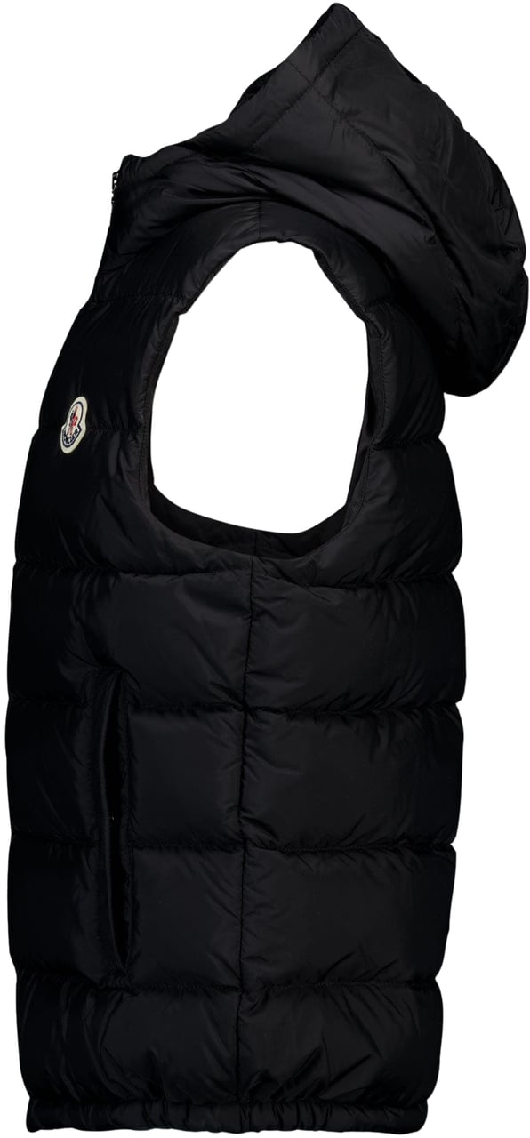 Moncler Moncler Fudo Kinder Jongens Bodywarmer In Zwart Zwart