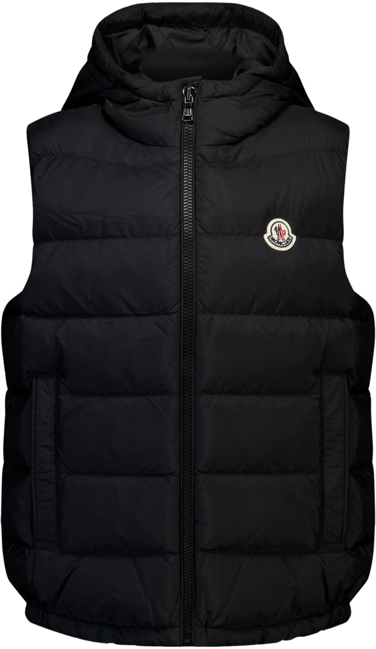 Moncler Moncler Fudo Kinder Jongens Bodywarmer In Zwart Zwart