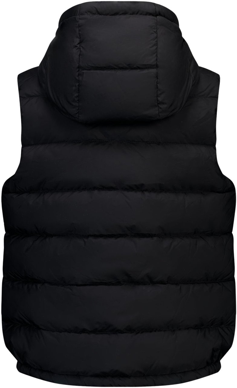 Moncler Moncler Fudo Kinder Jongens Bodywarmer In Zwart Zwart