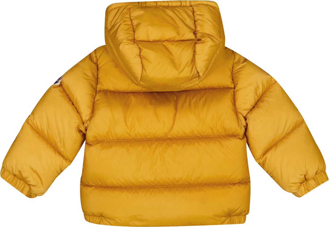 Moncler New Macaire Baby Jongens Winterjas In Geel Geel
