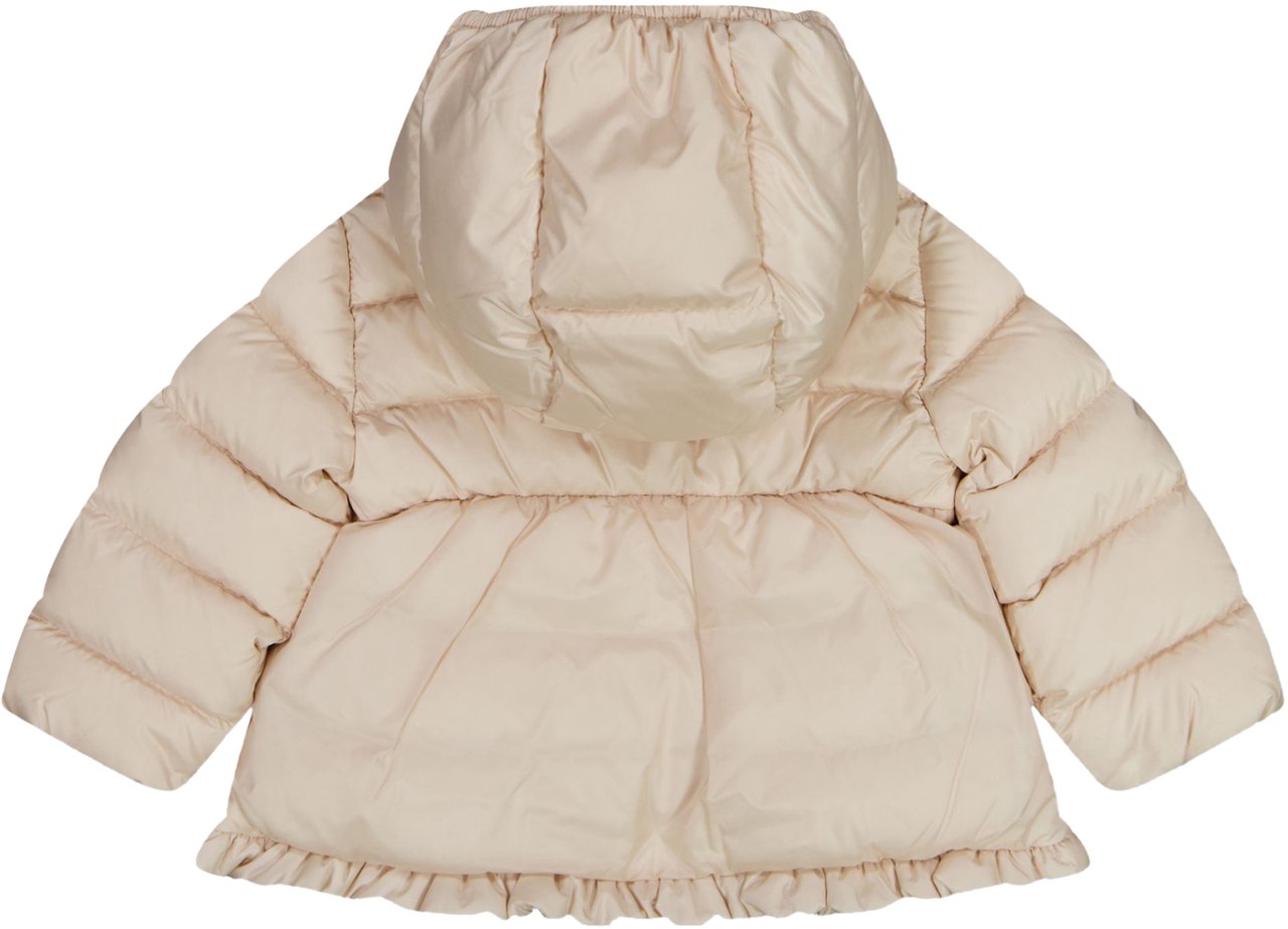 Moncler Moncler Odile Baby Meisjes Winterjas In Licht Roze Roze