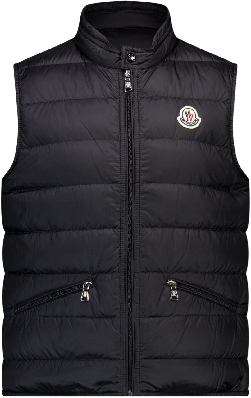 Moncler Moncler Gui Kinder Jongens Bodywarmer In Zwart Zwart