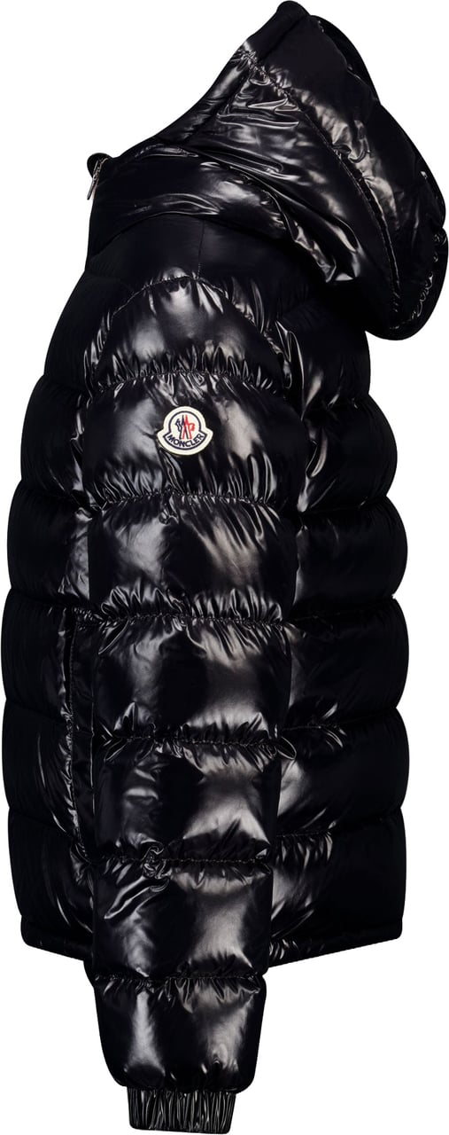 Moncler Moncler New Aubert Kinder Jongens Winterjas In Zwart Zwart