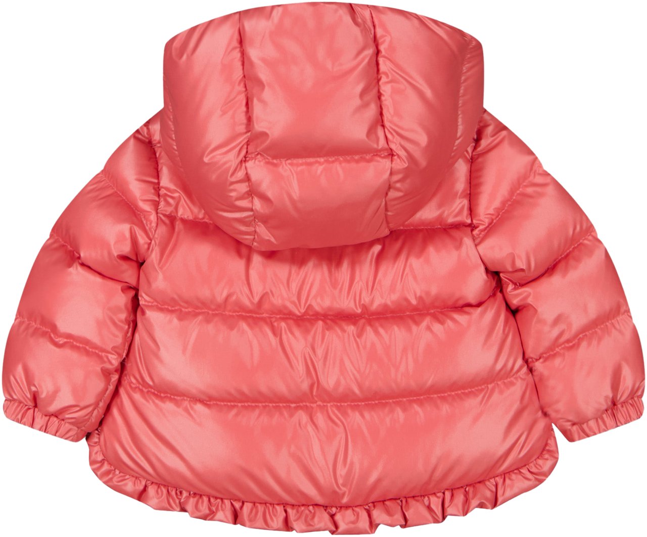 Moncler Moncler Tazui Baby Meisjes Winterjas In Donker Roze Roze