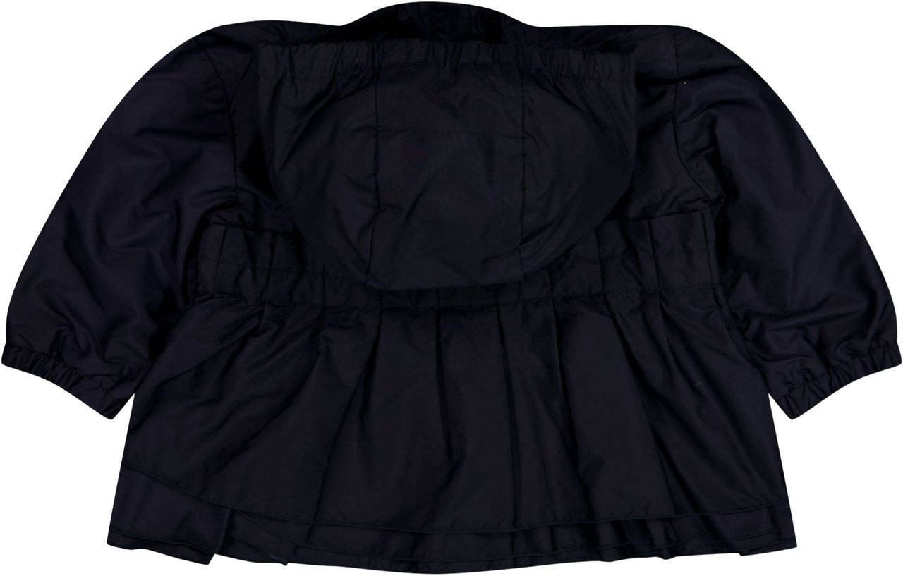 Moncler Moncler Wete Baby Meisjes Zomerjas In Navy Blauw