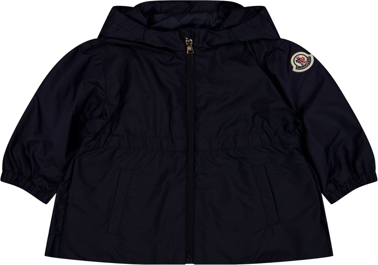 Moncler Wete Baby Meisjes Zomerjas In Navy Blauw