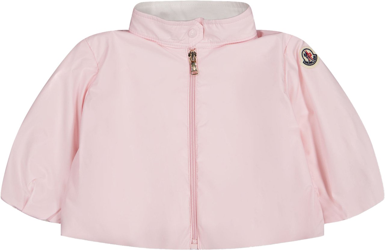 Moncler Moncler Luce Baby Meisjes Zomerjas In Licht Roze Roze