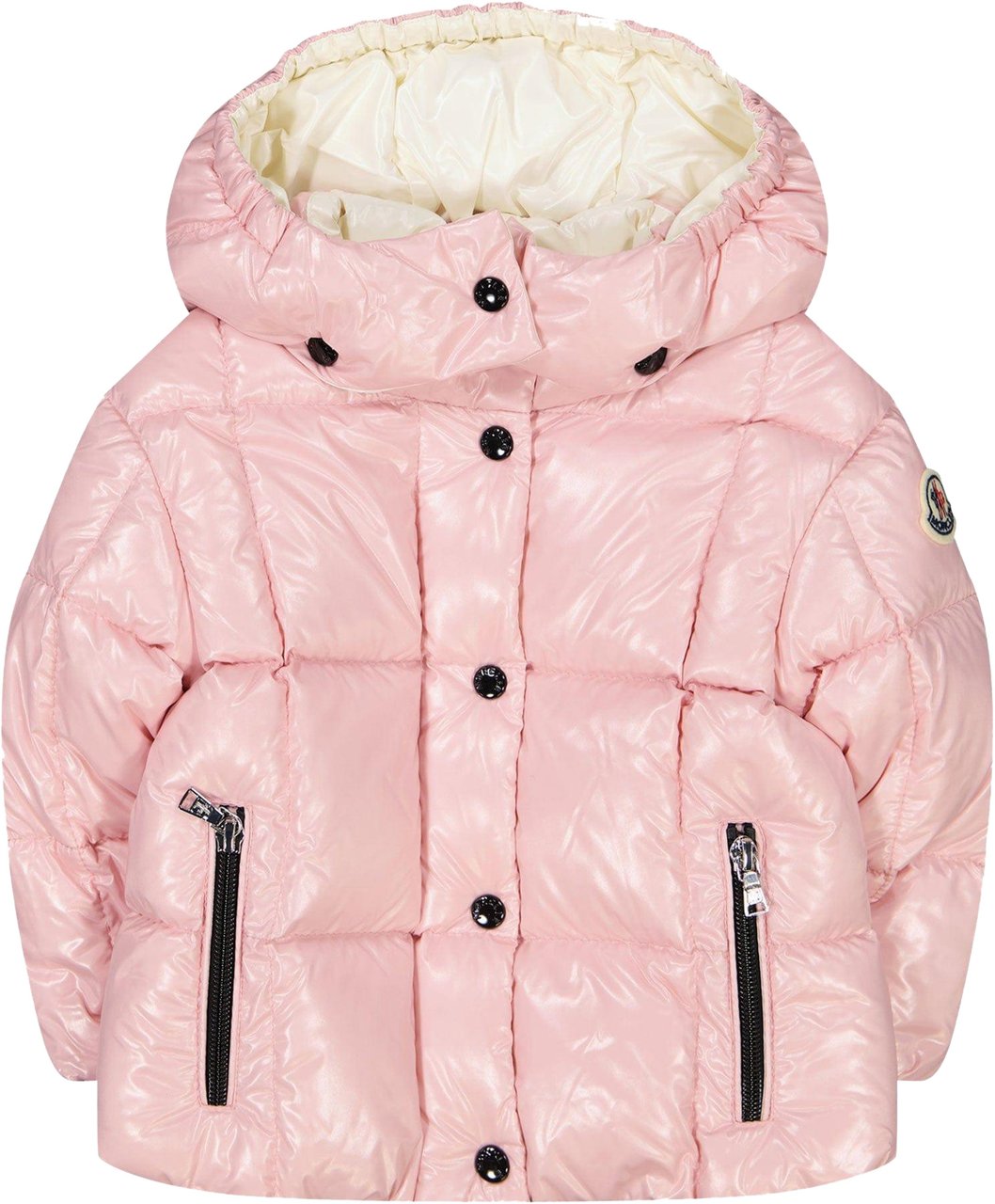 Moncler Moncler Parana Baby Meisjes Winterjas Licht Roze Roze