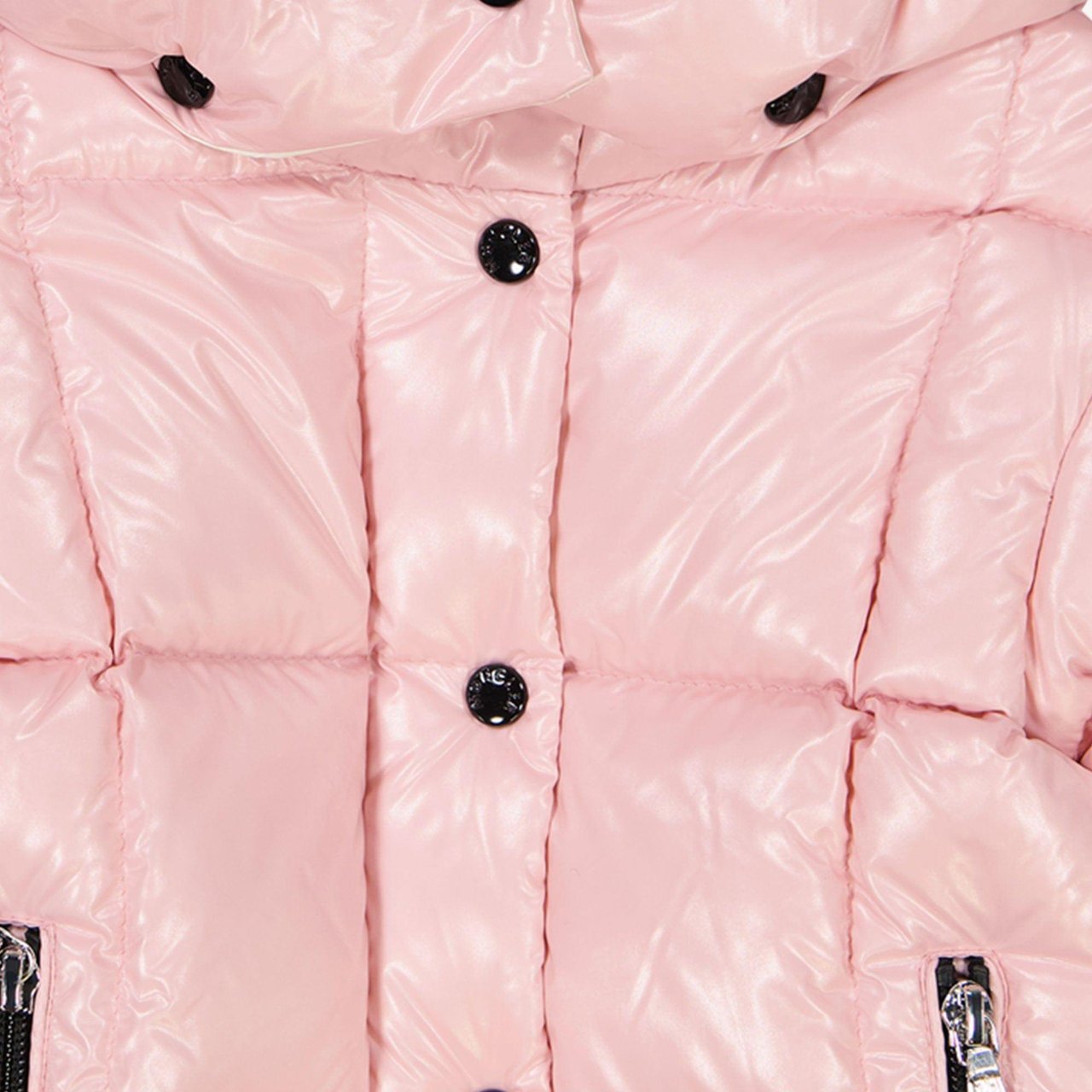 Moncler Parana Baby Meisjes Winterjas Licht Roze Roze