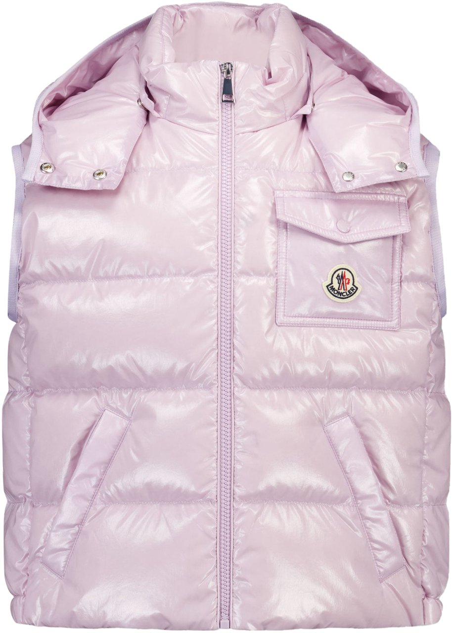 Moncler Moncler Kamile Kinder Meisjes Bodywarmer In Licht Groen Groen