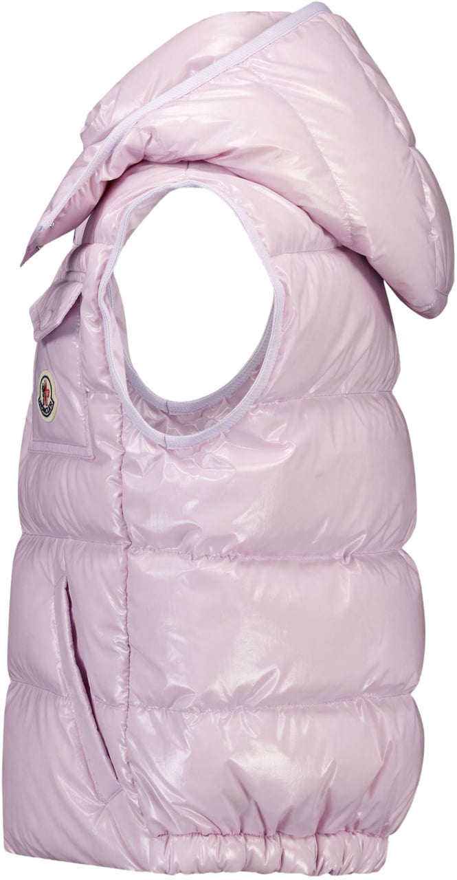 Moncler Kamile Kinder Meisjes Bodywarmer In Lila Paars