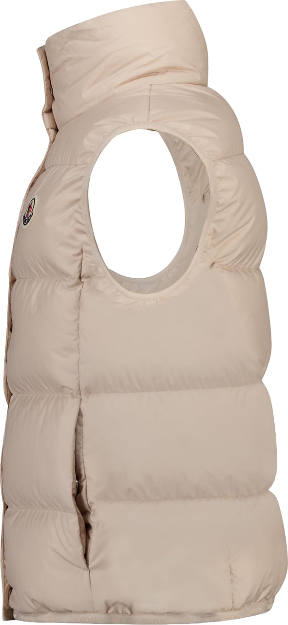 Moncler Badia Kinder Meisjes Bodywarmer In Beige Beige