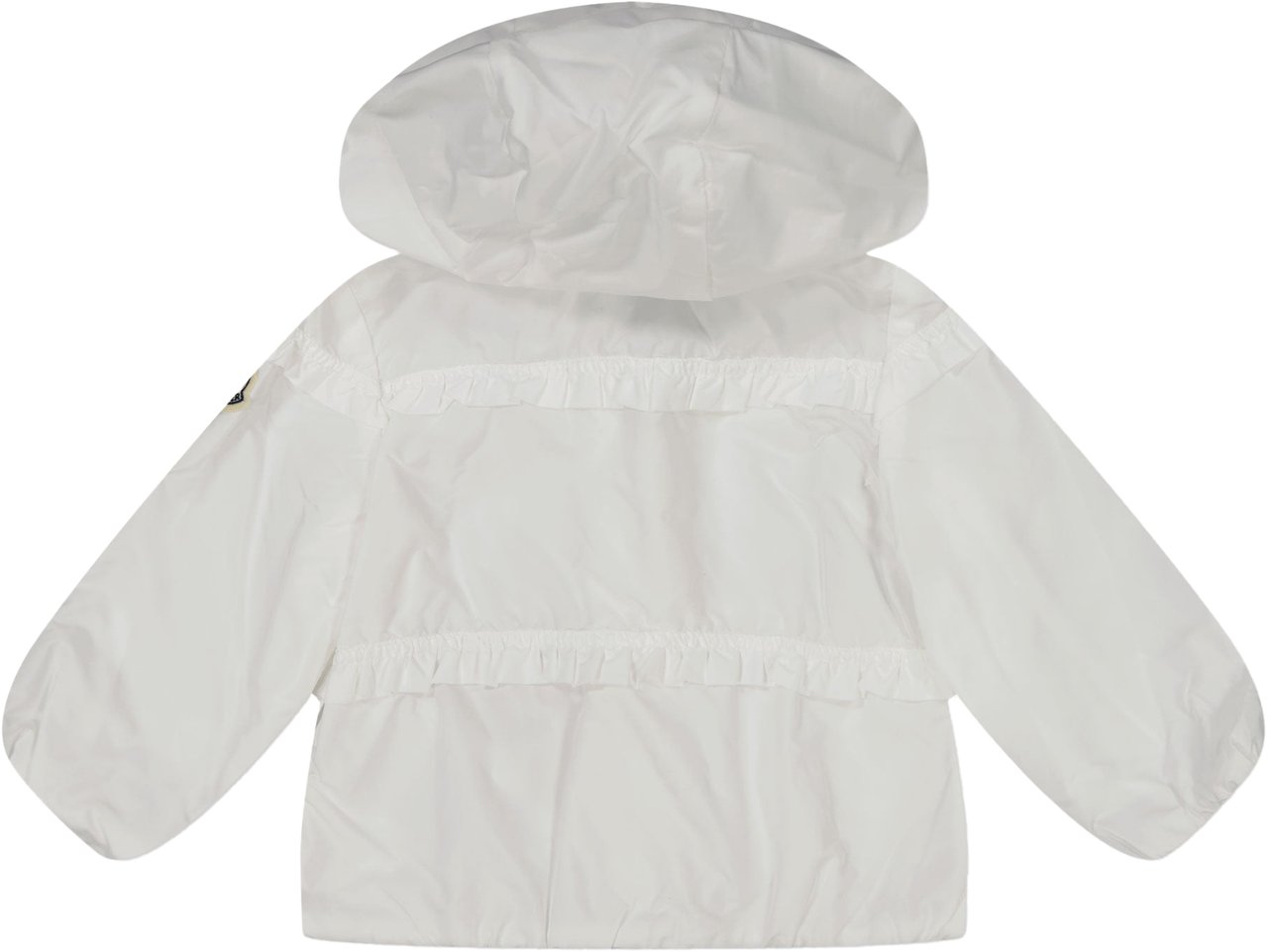 Moncler Moncler Hiti Baby Meisjes Zomerjas In Wit Wit