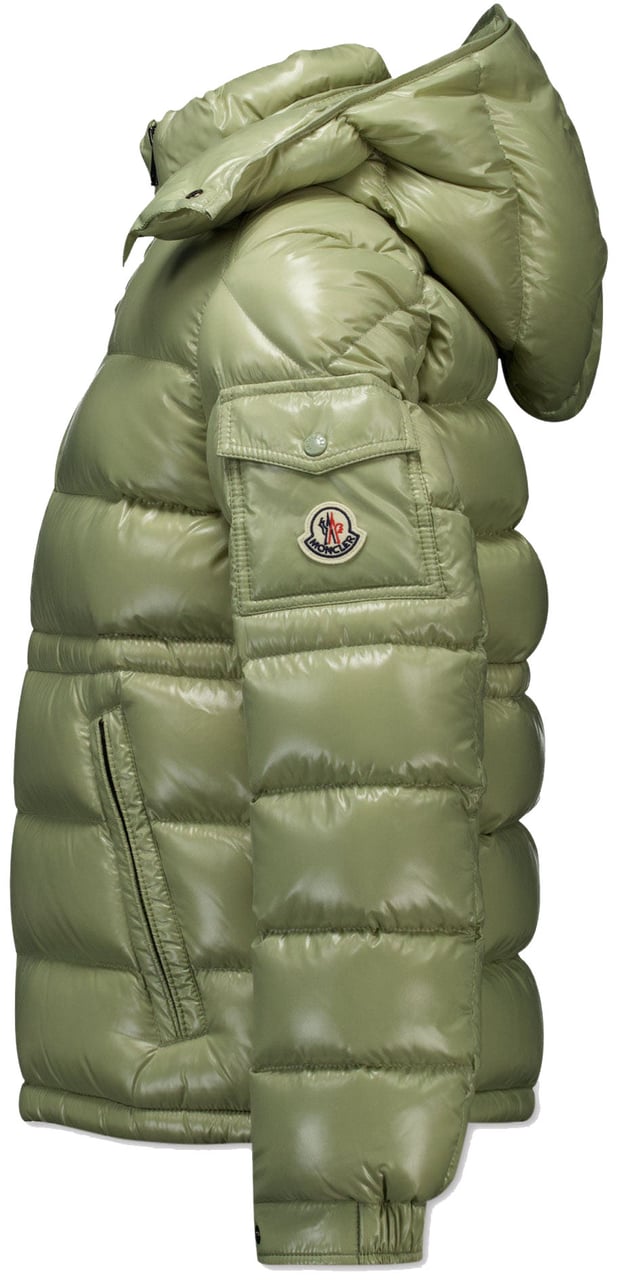 Moncler Moncler Maire Kinder Meisjes Winterjas In Licht Groen Groen