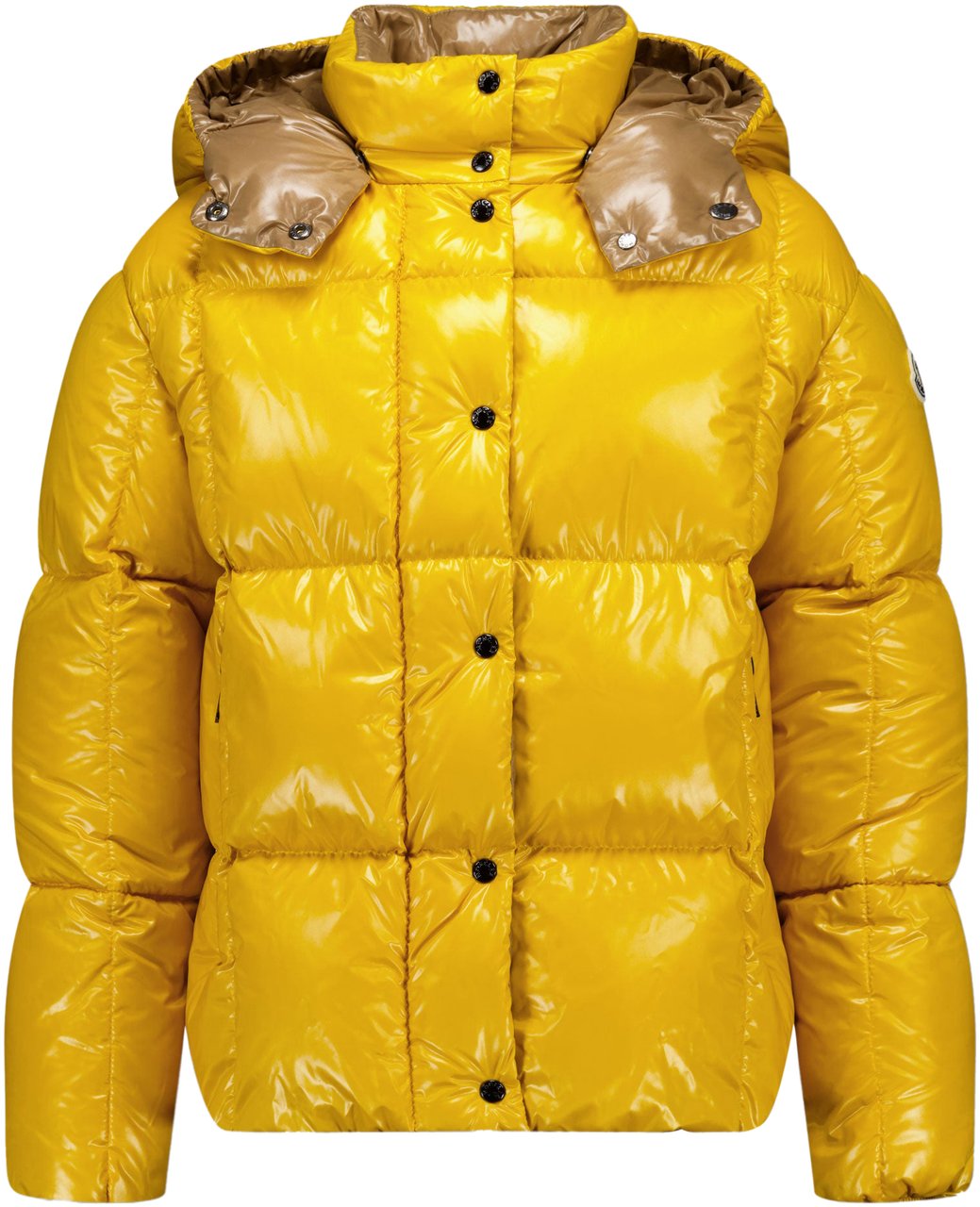 Moncler Moncler Parana Kinder Meisjes Winterjas In Geel Geel