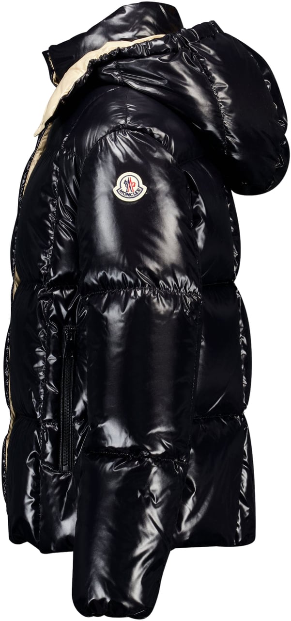 Moncler Moncler Parana Kinder Meisjes Winterjas In Zwart Zwart