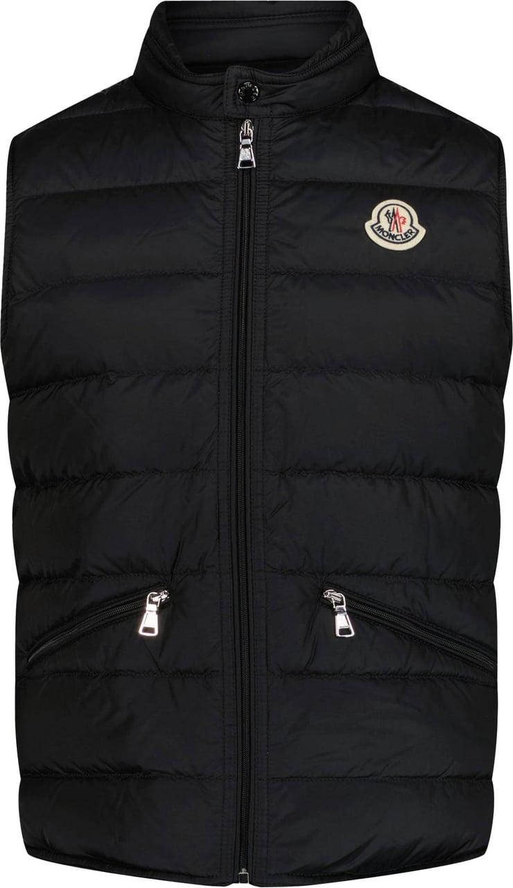 Moncler Moncler Gui Kinder Jongens Bodywarmer In Zwart Zwart