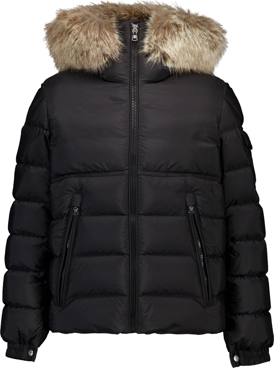 Moncler New Byron Kinder Jongens Winterjas In Zwart Zwart
