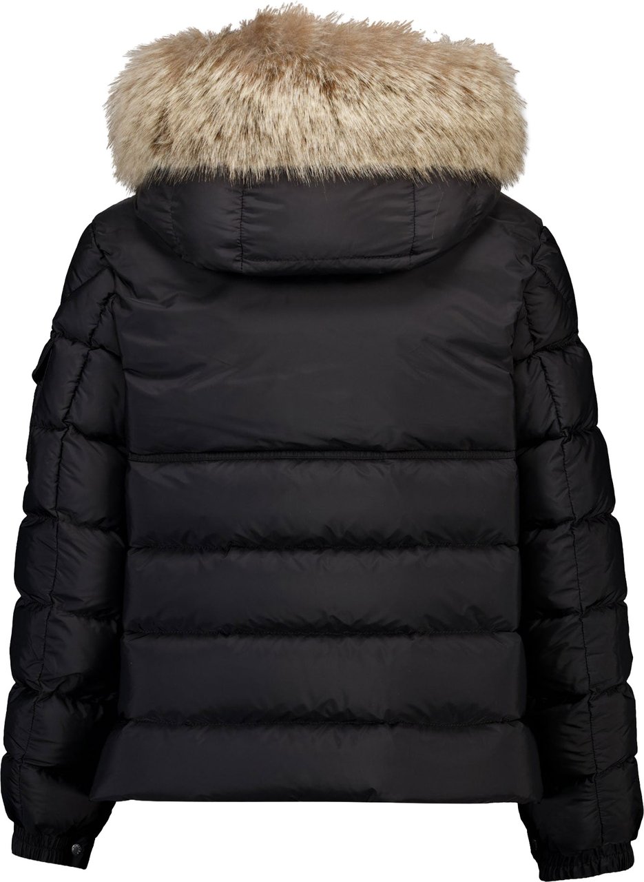 Moncler New Byron Kinder Jongens Winterjas In Zwart Zwart