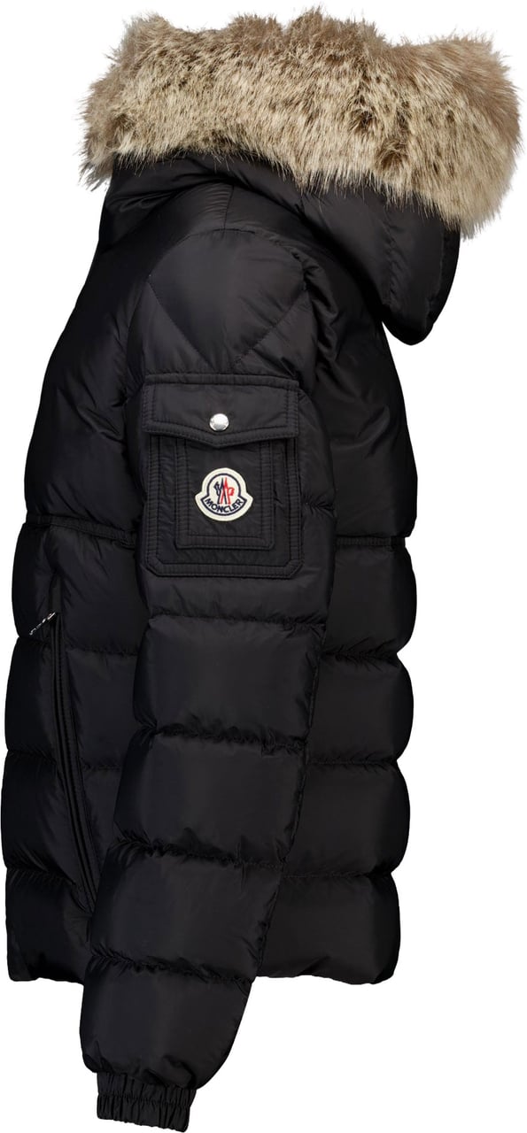 Moncler New Byron Kinder Jongens Winterjas In Zwart Zwart
