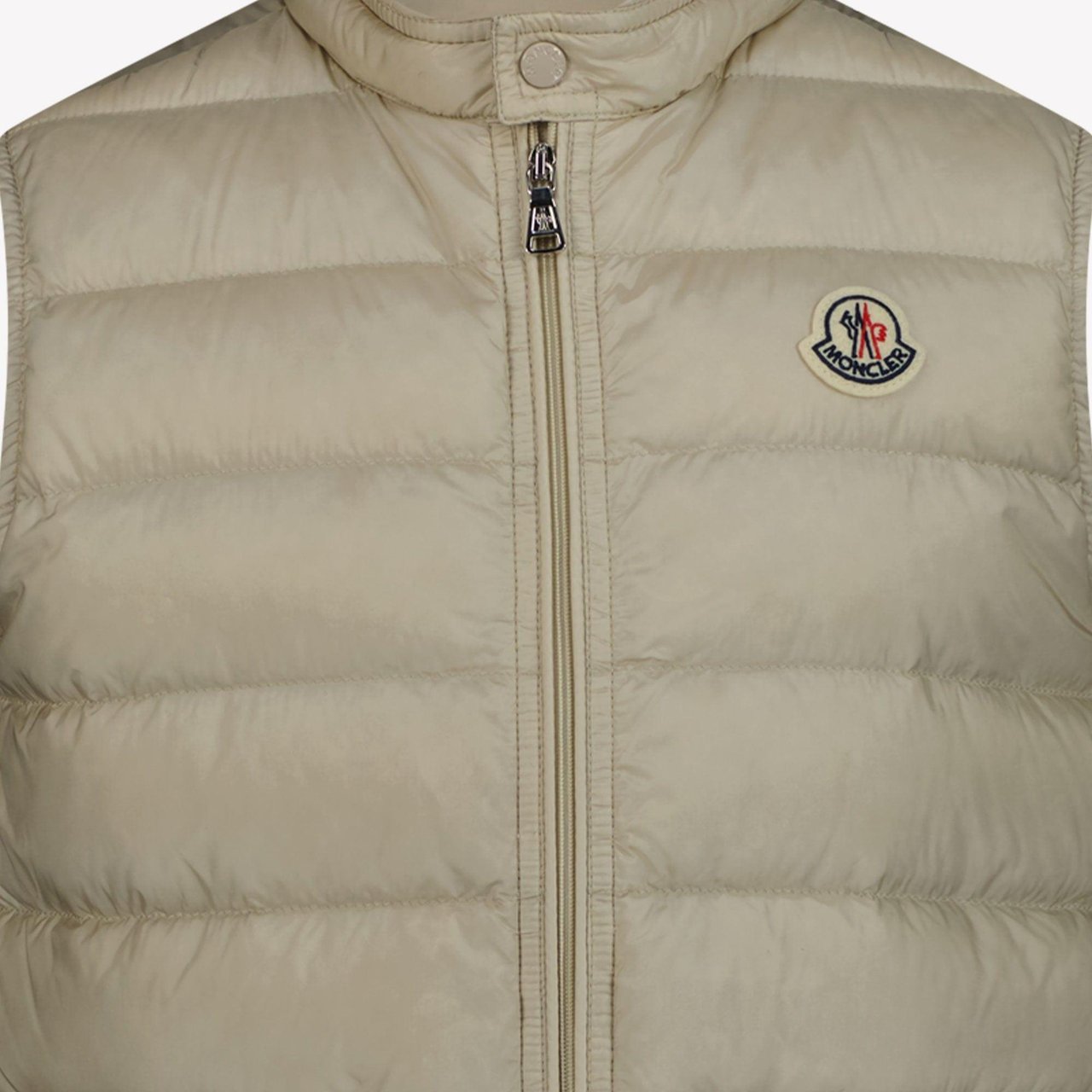Moncler Moncler Kinder Jongens Bodywarmer Zand Taupe