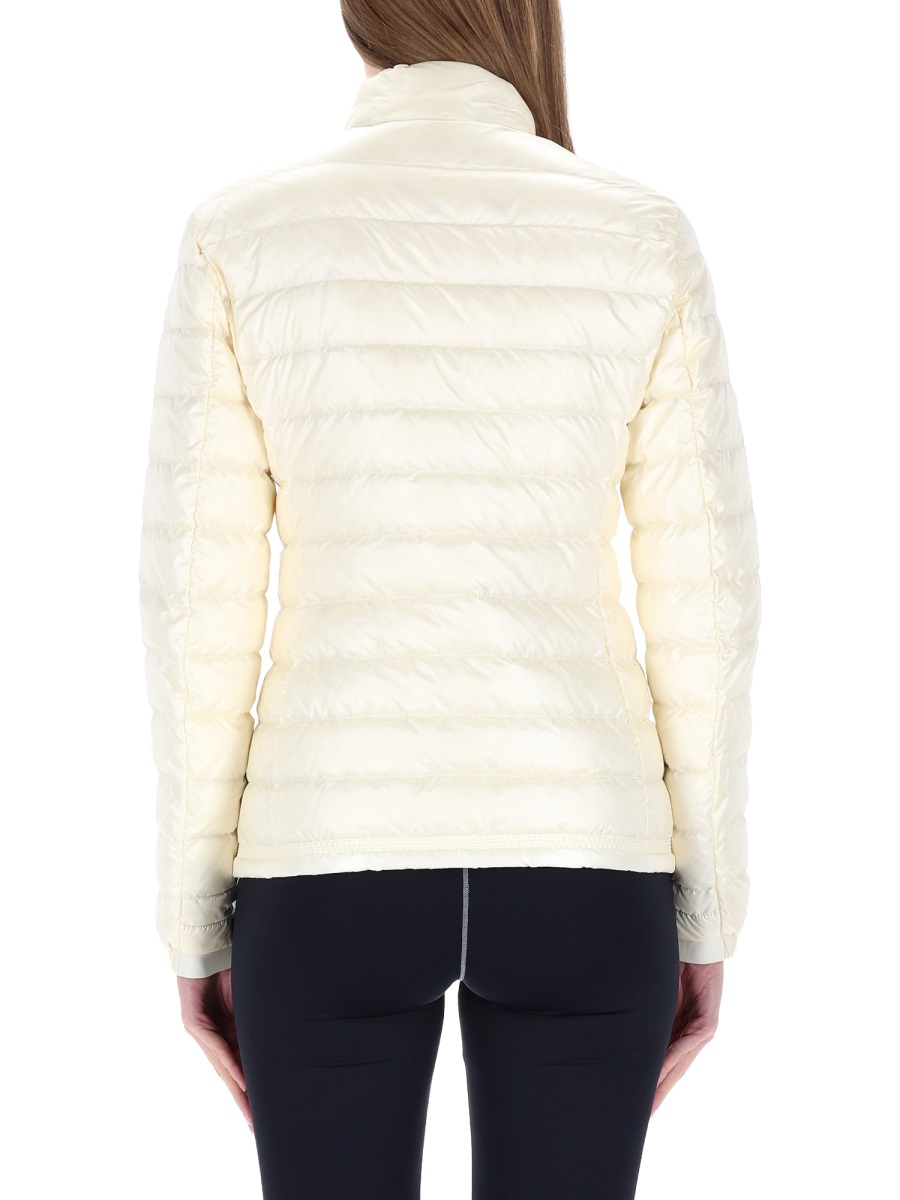Moncler Lightweight Walibi Nylon Quilted Jacket Neutraal