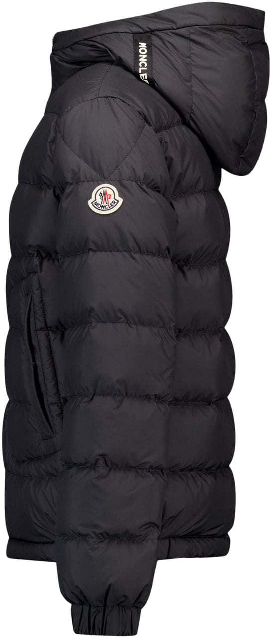 Moncler Moncler Grecois Kinder Jongens Winterjas In Zwart Zwart